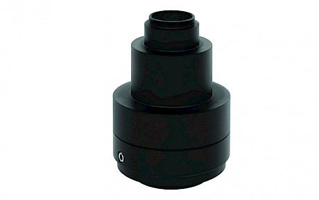 Olympus三目显微镜摄像通道转C接口适配器(可缩小0.35、0.5、0.63、1倍)