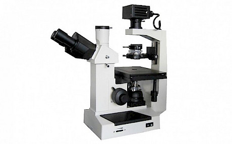 VMB100I 三目倒置生物显微镜,配置长工作距离平场消色差物镜