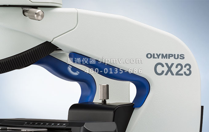 奥林巴斯CX23显微镜人性化的手柄大图