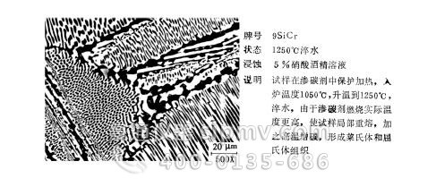 合金工具钢金相评级图谱1级