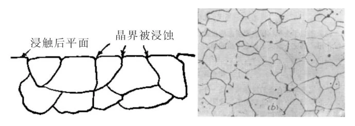 晶界浸蚀