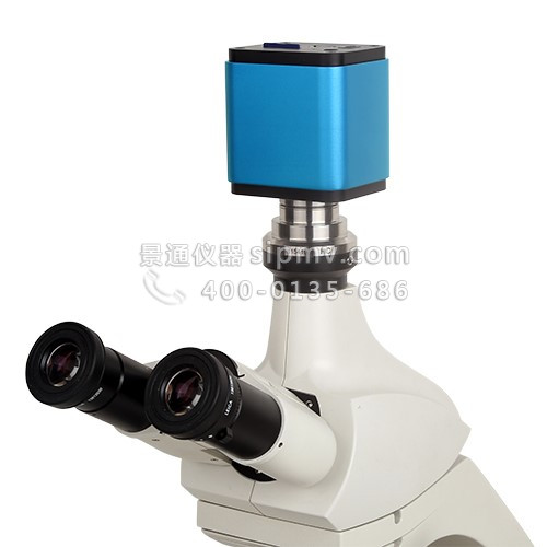 ALPHA1080系列相机与显微镜安装连接示意图