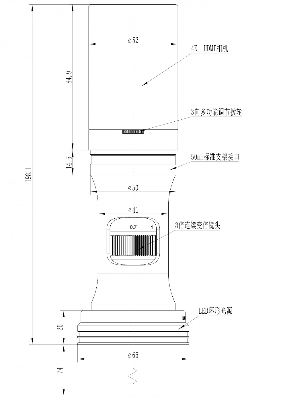 ZM0756H4K8MPA尺寸信息