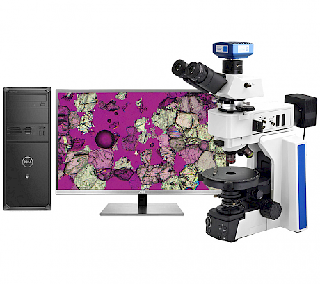 POL2200科研级电子偏光显微镜编码型带亮度记忆功能