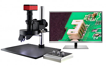 DTE-35电动三维360度旋转3D显微镜