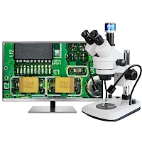VMS205A三目双侧光源体视显微镜