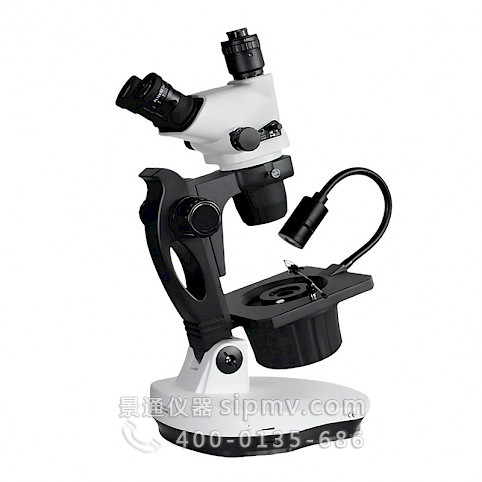 ZBS871L专业级宝石珠宝鉴定显微镜6.7-45倍带LED顶灯