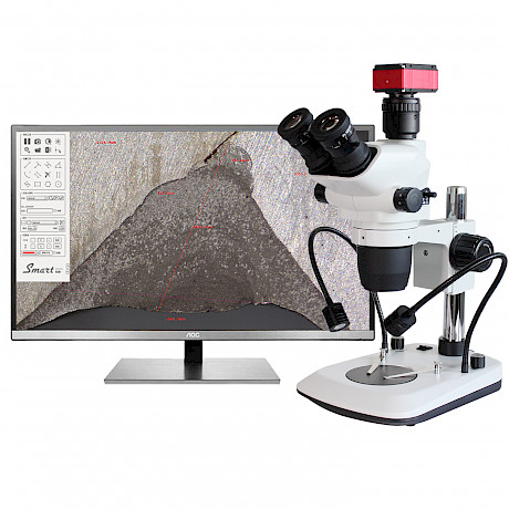 VMS207A体视显微镜光源可调6.7-45倍手机维修斑马鱼线虫研究