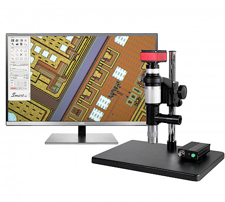 TZ660D全高清4K视频同轴光显微镜晶圆芯片检测