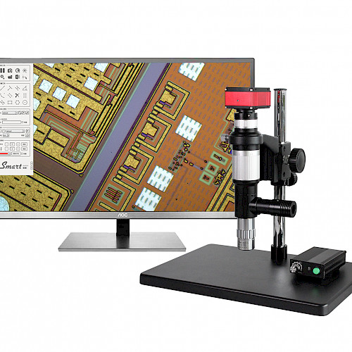 TZ660D全高清4K视频同轴光显微镜晶圆芯片检测